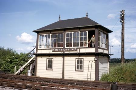 Lydney Engine Shed Signal Box, Gloucestershire on Saturday 20 Jun 1964 - J.J. Smith [060981]