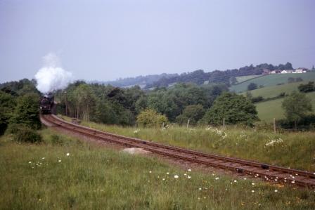 BR(S) 4MT class 80141 near Mayfield, East Sussex with the 7.59am Eastbourne to Tunbridge Wells West on Friday 11 Jun 1965 - J.J. Smith [061009]