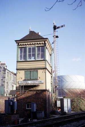 Tunnel Junction Signal Box, Southampton, Hampshire on Saturday 20 Nov 1965 - J.J. Smith [061039]