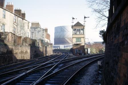 Tunnel Junction Signal Box, Southampton, Hampshire on Saturday 20 Nov 1965 - J.J. Smith [061040]