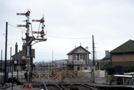Slade Green Signal Box, Greater London on Saturday 31 Oct 1970 - J.J. Smith [061057]