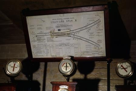 Crayford Spur A Signal Box Internal, Greater London on Saturday 31 Oct 1970 - J.J. Smith [061065]