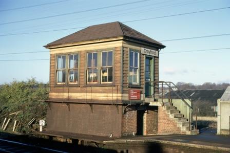 Crayford Signal Box, Greater London on Saturday 31 Oct 1970 - J.J. Smith [061068]