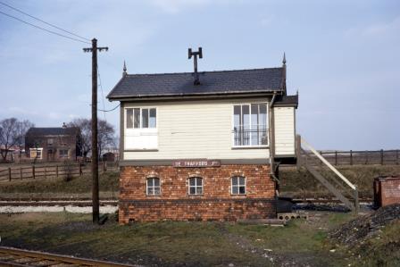 De Trafford Junction Signal Box, Merseyside on Saturday 27 Mar 1971 - J.J. Smith [061083]
