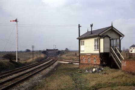 De Trafford Junction Signal Box, Merseyside on Saturday 27 Mar 1971 - J.J. Smith [061085]