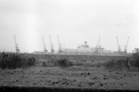 'SS Oriana' at Southampton Docks, Hampshire circa May 1962 - J.H.W. Kent [075150]