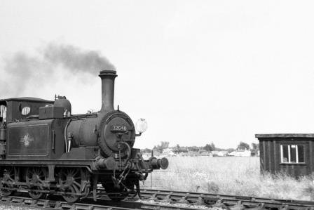 BR(S) Terrier class 32640 at Hayling Island, Hampshire with a Havant - Hayling Island service on Saturday 07 Jul 1962 - J.H.W. Kent [075312]
