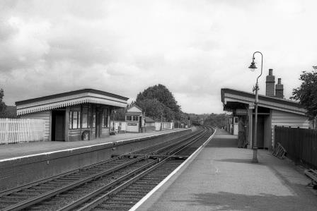 Wivelsfield Station, West Sussex on Saturday 19 Aug 1961 - J.H.W. Kent [079051]