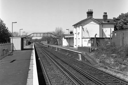 Adisham Station, Kent on Friday 10 May 1991 - J. Scrace [080187]