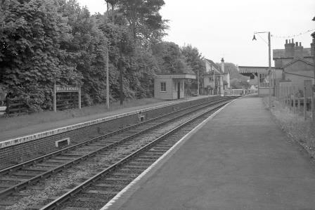 Bramley and Wonersh Station, Surrey on Saturday 22 May 1965 - J. Scrace [080278]