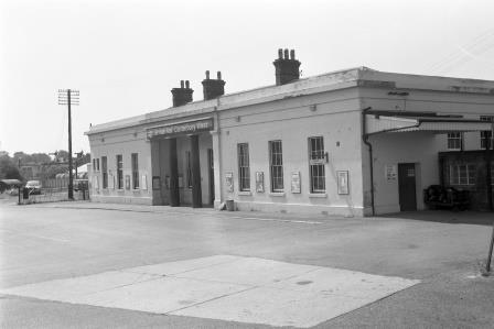 Canterbury West Station, Kent on Saturday 02 Aug 1975 - J. Scrace [080878]