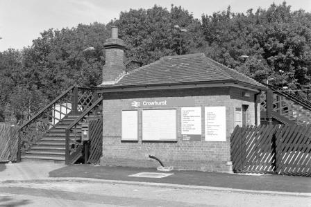 Crowhurst Station, East Sussex on Wednesday 28 Aug 1985 - J. Scrace [080934]