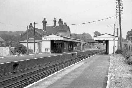 Falmer Station, East Sussex on Tuesday 08 Jul 1958 - J. Scrace [081415]