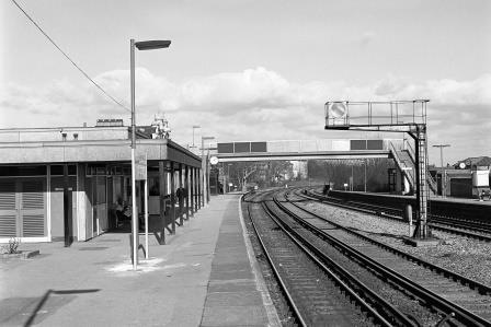 Forest Hill Station, Greater London on Tuesday 16 Feb 1988 - J. Scrace [081543]