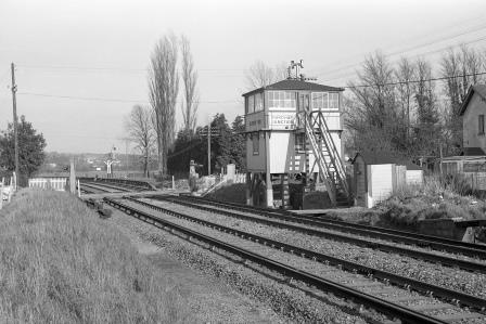 Hardham Junction, West Sussex on Saturday 04 Mar 1967 - J. Scrace [081714]