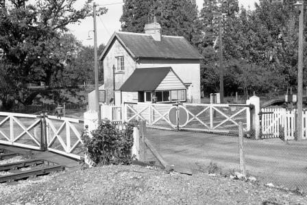 Wimblehurst Lane Crossing Horsham, West Sussex on Sunday 29 Sep 1974 - J. Scrace [081859]