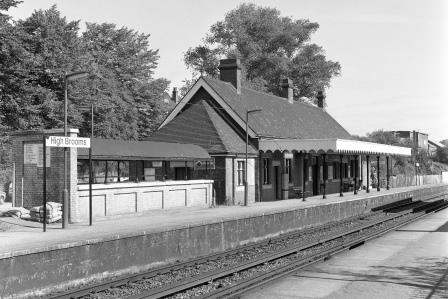 High Brooms Station, Kent on Wednesday 28 Aug 1985 - J. Scrace [081905]