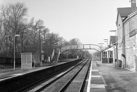 Hever Station, Kent on Tuesday 14 Feb 1989 - J. Scrace [081921]