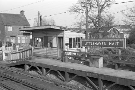 Littlehaven Station, West Sussex on Sunday 21 Apr 1968 - J. Scrace [082086]