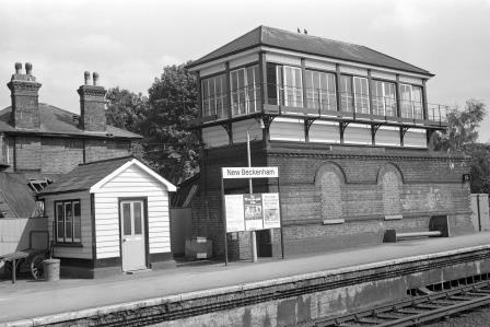 New Beckenham Station, Greater London on Wednesday 04 Jun 1969 - J. Scrace [082492]