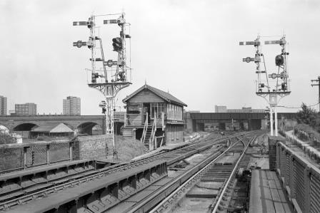 North Kent West Junction, Greater London on Friday 16 Aug 1974 - J. Scrace [082526]