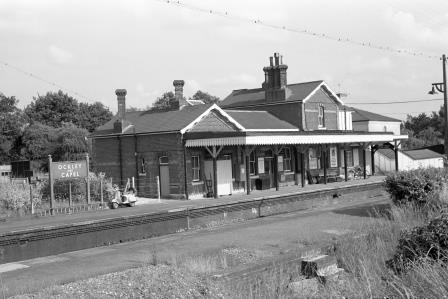 Ockley and Capel Station, Surrey on Wednesday 02 Jul 1969 - J. Scrace [082610]