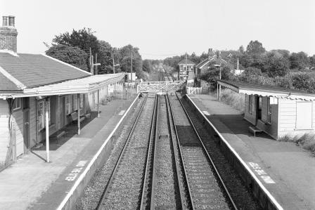 Plumpton Station, East Sussex on Wednesday 30 Jun 1993 - J. Scrace [082825]