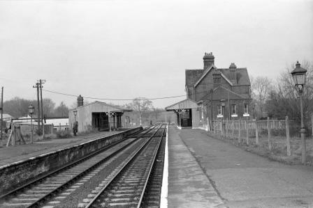 Sheffield Park Station, East Sussex on Sunday 16 Mar 1958 - J. Scrace [082986]