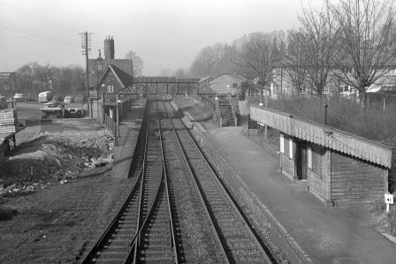 Shalford Station, Surrey on Friday 07 Mar 1969 - J. Scrace [083027]