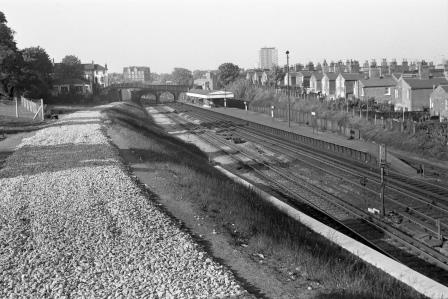 St Johns Station, Greater London on Thursday 23 Oct 1975 - J. Scrace [083185]