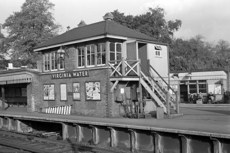 Virginia Water Station, Surrey on Monday 27 Oct 1969 - J. Scrace [083556]