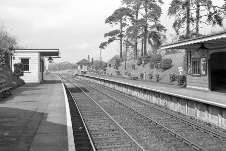 West Grinstead Station, West Sussex on Wednesday 22 Apr 1964 - J. Scrace [083590]