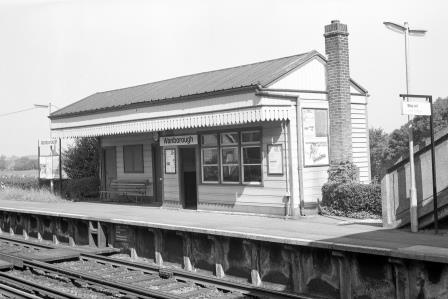 Wanborough Station, Surrey on Tuesday 02 Jun 1970 - J. Scrace [083717]