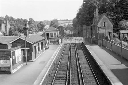 Whyteleafe South Station, Surrey on Friday 11 Jun 1976 - J. Scrace [083779]