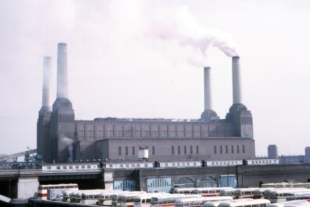 BR(S) Class 5-BEL at Battersea Park, Greater London with the up "Brighton Belle" on Tuesday 14 Mar 1972 - J. Scrace [084018]