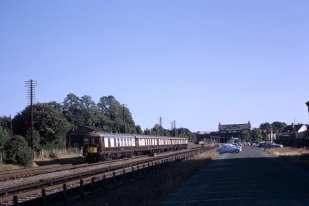BR(S) Class 5-BEL at Horley, Surrey with the "Brighton Belle" on Monday 24 Jul 1967 - J. Scrace [084076]