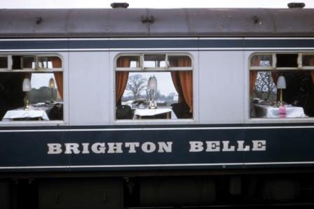 BR(S) Class 5-BEL 3053 at Christ's Hospital, West Sussex with the "RCTS Brighton Belle Commemorative" Rail Tour on Easter Saturday 01 Apr 1972 - J. Scrace [084151]