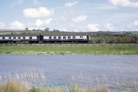BR(S) Class 5-BEL 3051 at Amberley, West Sussex with the "SEG Southern Belle" Rail Tour on Sunday 30 Apr 1972 - J. Scrace [084199]