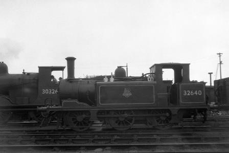 BR(S) Terrier class 32640 at Fratton Shed, Hampshire on Saturday 22 Mar 1952 - J.H.W. Kent [090053]