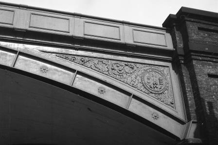 LBSCR Crest at Queens Road Battersea, Greater London in Jul 1952 - J.H.W. Kent [090339]