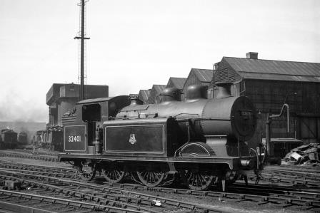 BR(S) E5X class 32401 at Brighton Shed, East Sussex on Monday 21 Jul 1952 - J.H.W. Kent [090350]