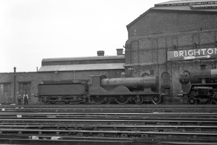 BR(S) T9 class 30313 at Brighton Works, East Sussex on Monday 21 Jul 1952 - J.H.W. Kent [090353]