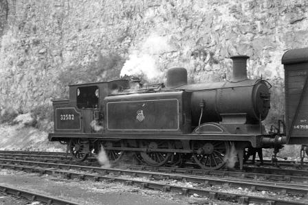 BR(S) E4 class 32582 at Preston Park Pullman Car Works, East Sussex on Friday 08 Aug 1952 - J.H.W. Kent [090413]