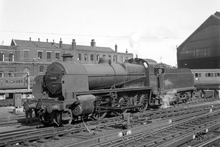 BR(S) N class 31826 at Brighton Shed, East Sussex on Sunday 10 Aug 1952 - J.H.W. Kent [090414]