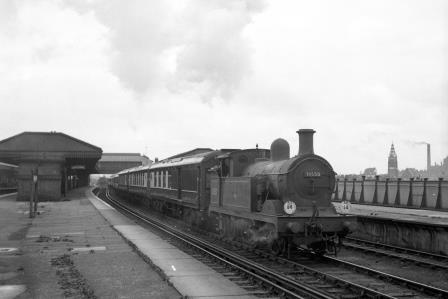 BR(S) H class 31550 at Clapham Junction Station, Greater London on Wednesday 20 Aug 1952 - J.H.W. Kent [090455]