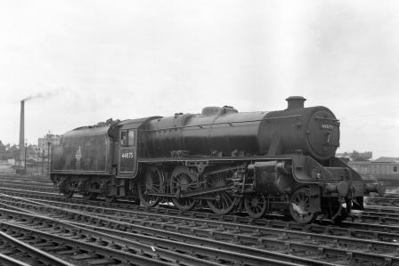 BR(M) 5MT class 44875 at Willesden Junction, Greater London on Wednesday 20 Aug 1952 - J.H.W. Kent [090470]