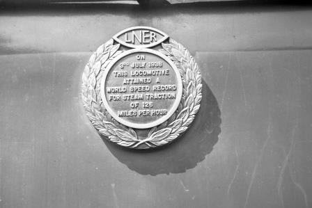 BR(E) A4 class 60022 'Mallard' at Cambridge, Cambridgeshire on Saturday 23 Aug 1952 - J.H.W. Kent [090510]