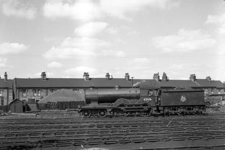 BR(E) D16 class 62616 at Cambridge, Cambridgeshire on Saturday 23 Aug 1952 - J.H.W. Kent [090512]