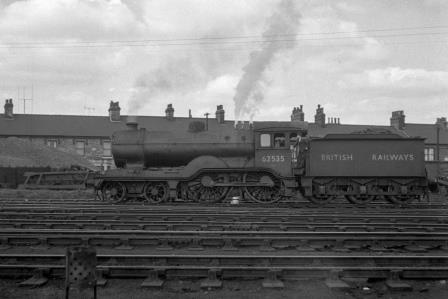 BR(E) D16 class 62535 at Cambridge, Cambridgeshire on Saturday 23 Aug 1952 - J.H.W. Kent [090516]
