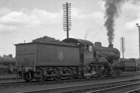 BR(E) D16 class 62548 at Cambridge, Cambridgeshire on Saturday 23 Aug 1952 - J.H.W. Kent [090517]